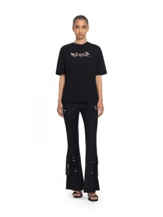 Pocket Belt Flare Pants